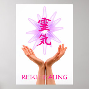 Affiche Guérison du Reiki