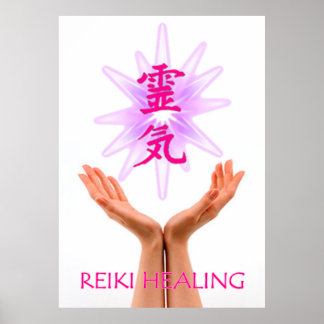 Affiche Guérison du Reiki