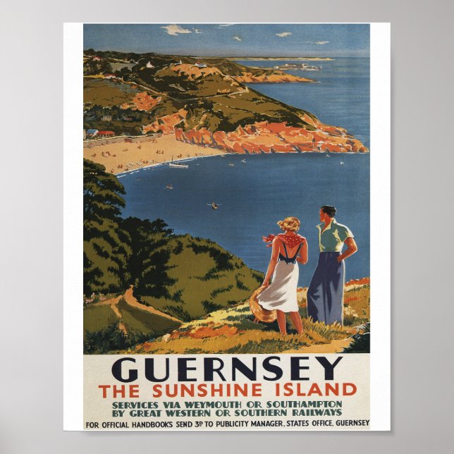 AFFICHE GUERNSEY (Devant)