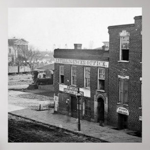 Affiche Guerre civile à Atlanta, 1864