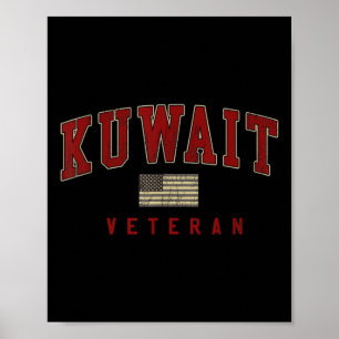 Affiche Guerre du Koweït - Service militaire des chemises