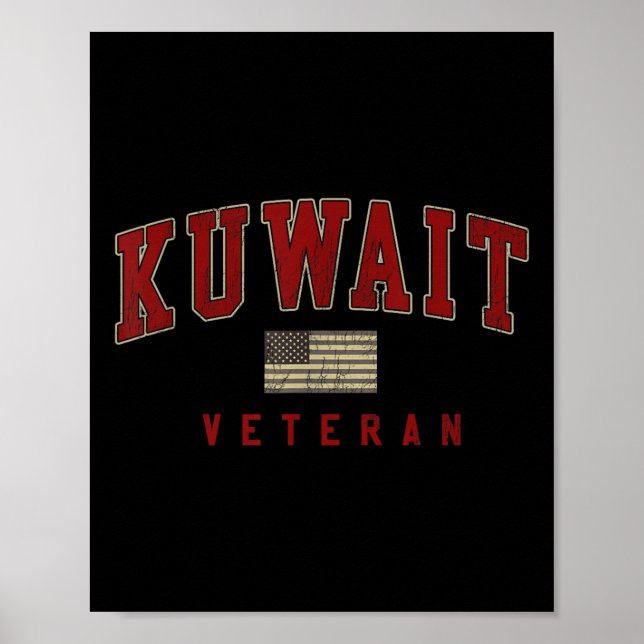 Affiche Guerre du Koweït - Service militaire des chemises (Devant)