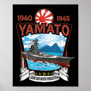 Affiche Guerre Mondiale 2 Militaire Japonais Bataillon Yam