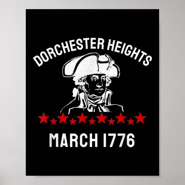 Affiche Guerre révolutionnaire de George Washington Dorche (Devant)