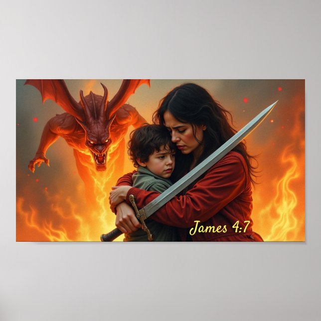 Affiche Guerre spirituelle (Devant)