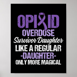 Affiche Guerrier de la sensibilisation au surdosage aux op