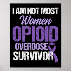 Affiche Guerrier de la sensibilisation au surdosage d'opio