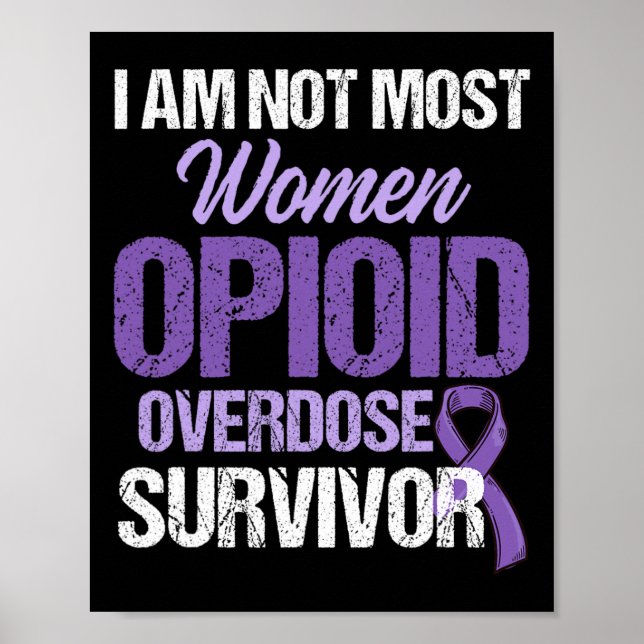 Affiche Guerrier de la sensibilisation au surdosage d'opio (Devant)