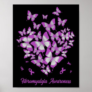 Affiche Guerrier de sensibilisation à la fibromyalgie du r