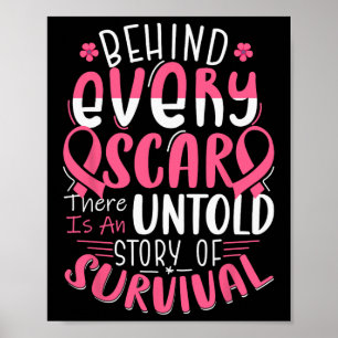 Affiche Guerrier de sensibilisation au cancer du sein Ruba