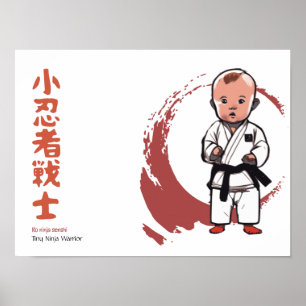 Affiche Guerrier de Tiny Ninja