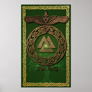 Affiche Guerrier de Viking
