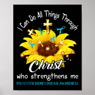 Affiche Guerrier des maladies du rein Je peux faire tout