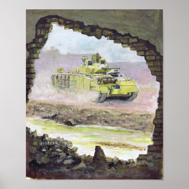 Affiche Guerrier du désert Irak (Devant)