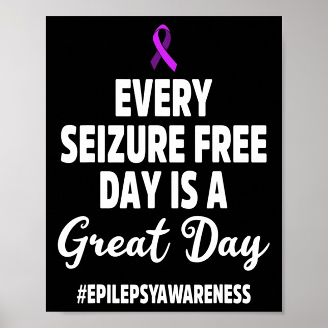 Affiche Guerrier Epileptique Sans Crise de Sensibilisation (Devant)