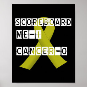 Affiche Guerriers de sensibilisation au cancer de l'enfanc