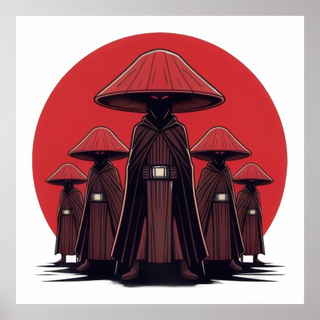 Affiche Guerriers mystiques des champignons (Devant)