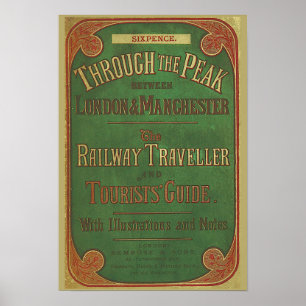 Affiche Guide de voyage vintage British Railway