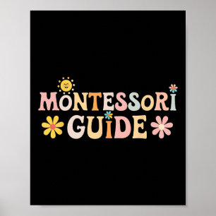 Affiche Guide Montessori de rentrée scolaire Premier jour