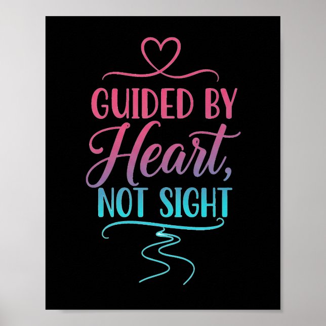 Affiche Guide par le cœur, pas par la vue (Devant)