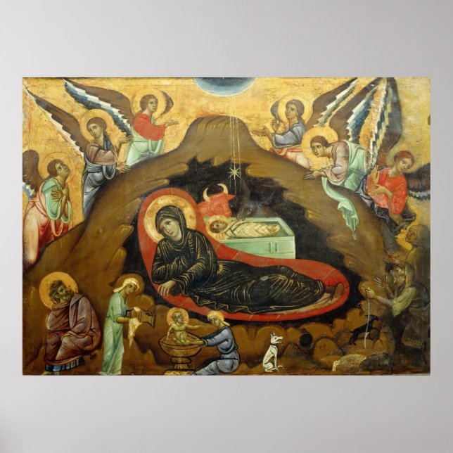 Affiche Guido de Sienne - Nativité - Cirque 1270 (Devant)