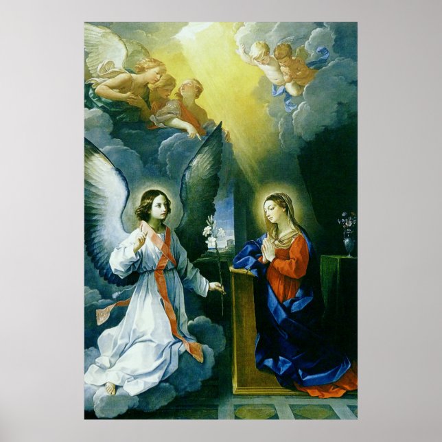 Affiche Guido Reni - L'Annonciation - 1629 (Devant)