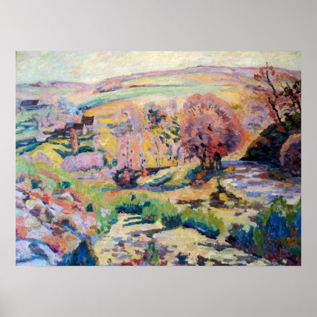 Affiche Guillaumin - Les Fermes Du Pont Charraud 1918 (Devant)