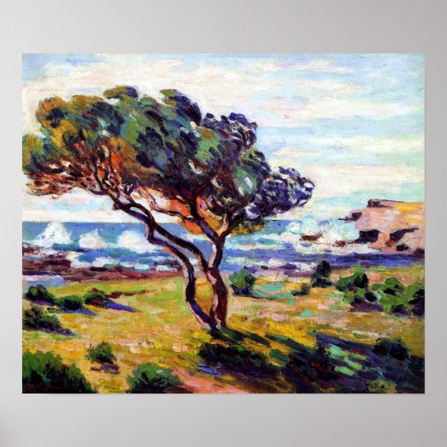 Affiche Guillaumin - Vents Le Brusc 1911 (Devant)