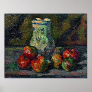 Affiche Guillaumin - Vie morte avec pommes 1880