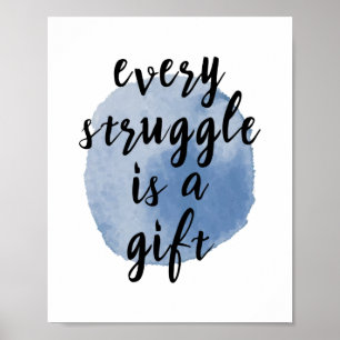 Affiche Guillemets inspirants pour l'amour de soi