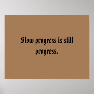 Affiche Guillemets Motivation GYM Et Brown léger