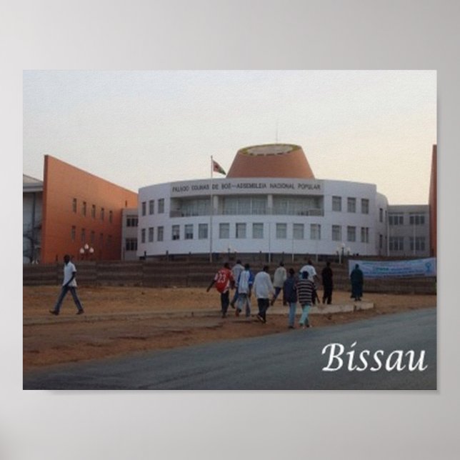 Affiche Guinée-Bissau - Bissau - (Devant)