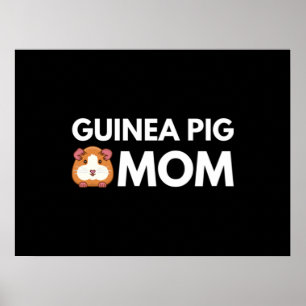 Affiche Guinée - Maman au porc