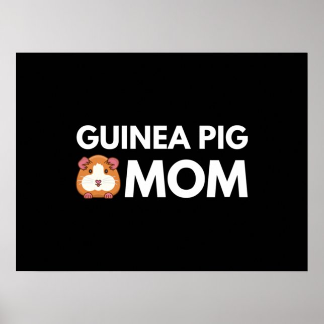 Affiche Guinée - Maman au porc (Devant)