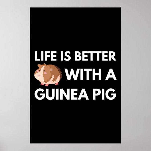 Affiche Guinéen Pig Lover (Devant)