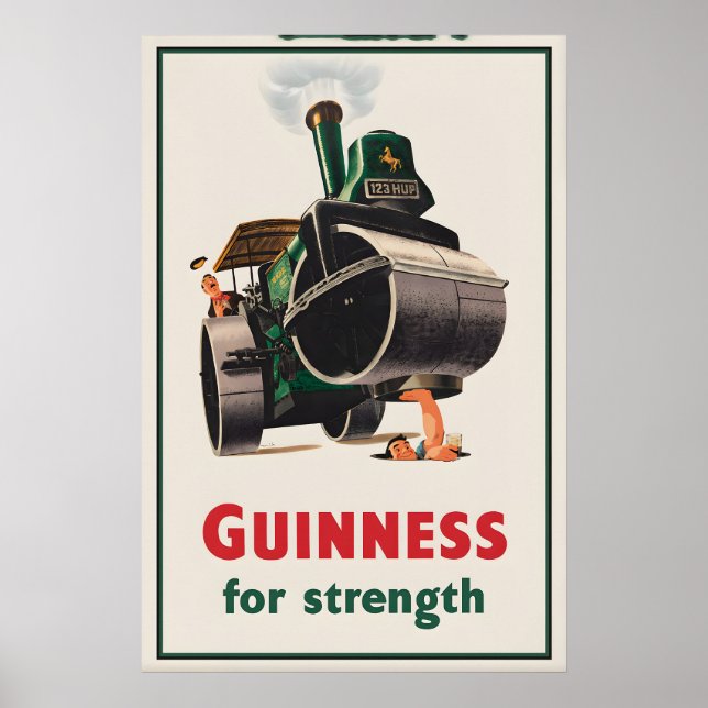 Affiche Guinness pour la force de John Gilroy (Devant)