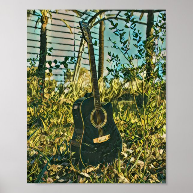 Affiche Guitar (Devant)