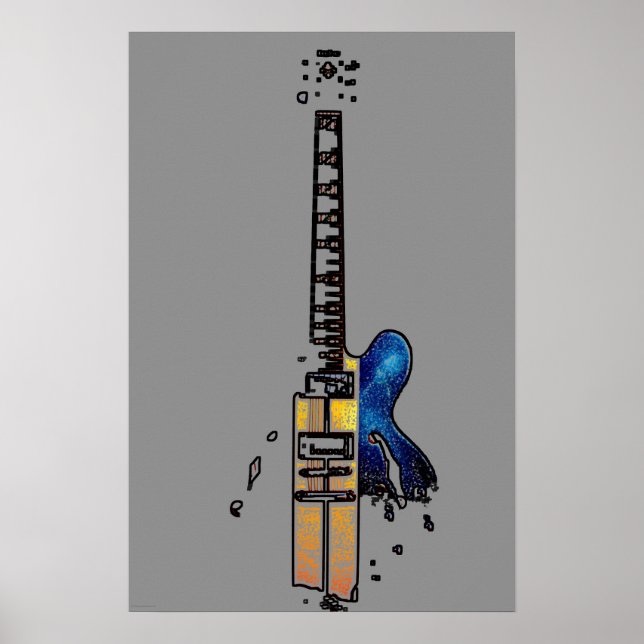 Affiche Guitar 4 wapcn (Devant)