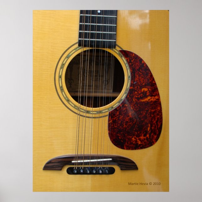 Affiche Guitare (Devant)