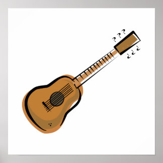 Affiche guitare