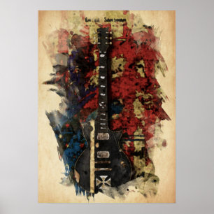 Affiche Guitare