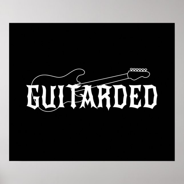 Affiche Guitaré (Devant)