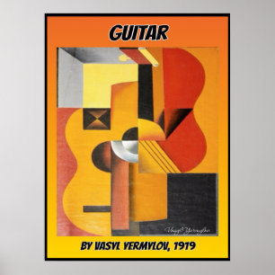 Affiche Guitare, 1919