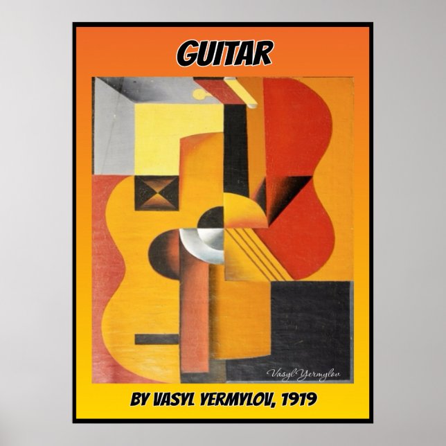 Affiche Guitare, 1919 (Devant)