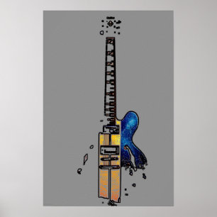 Affiche Guitare 4 wapcn