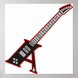 Affiche Guitare A