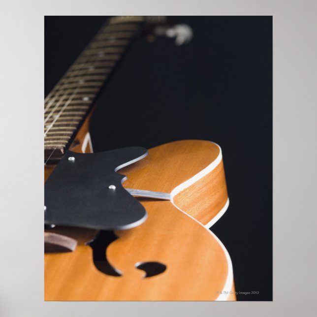 Affiche Guitare acoustique 3 (Devant)