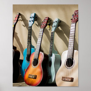 Affiche Guitare acoustique géniale