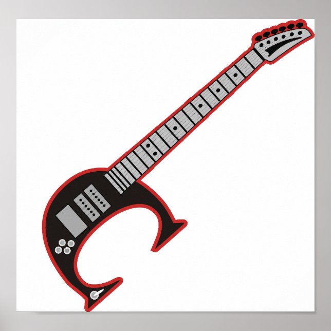 Affiche Guitare C (Devant)
