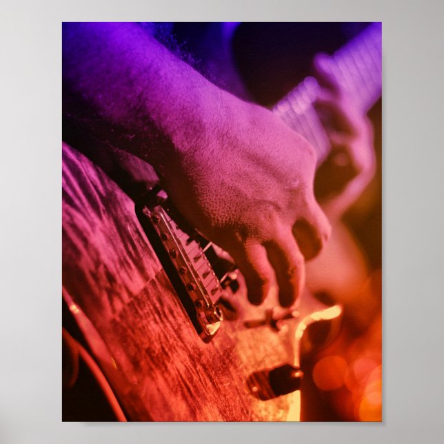 Affiche Guitare cool (Devant)
